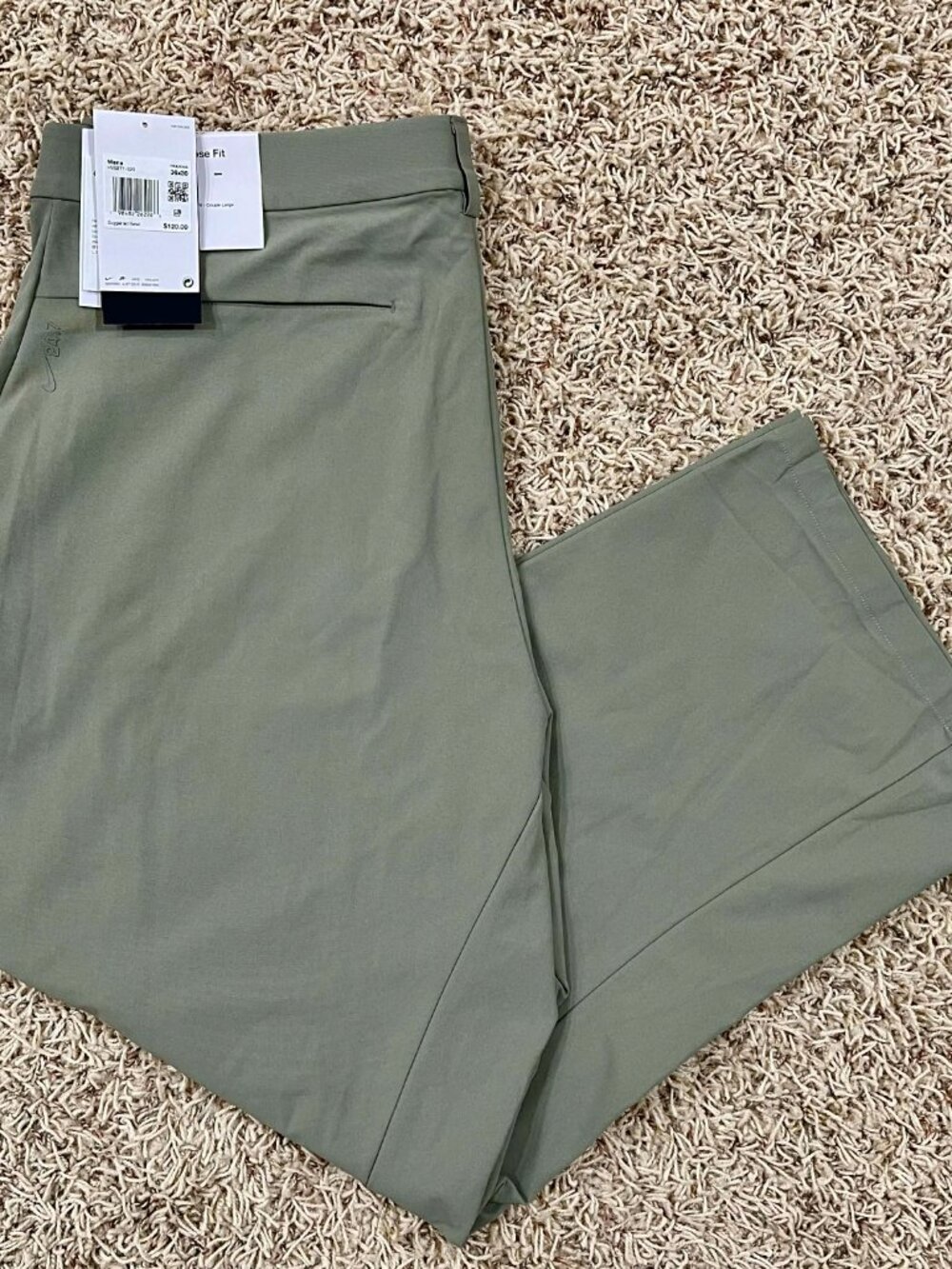 Nike 24.7 PerfectStretch Men's Dri-FIT UV Loose-Fit Utility Pants, Size 36x30